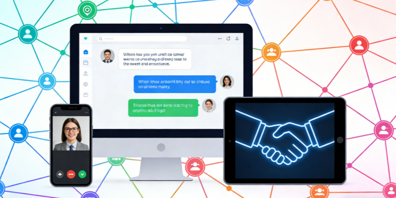 Embrace Online Connections First