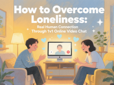 How to Overcome Loneliness: Real Human Connection Through 1v1 Online Video Chat