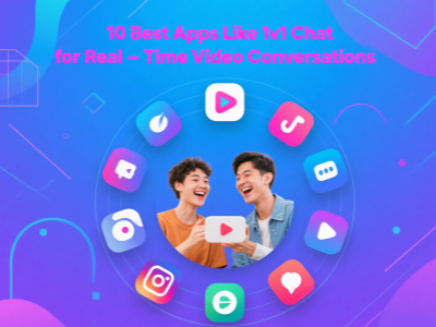 أفضل 10 تطبيقات مثل 1v1 Chat لإجراء محادثات فيديو فورية