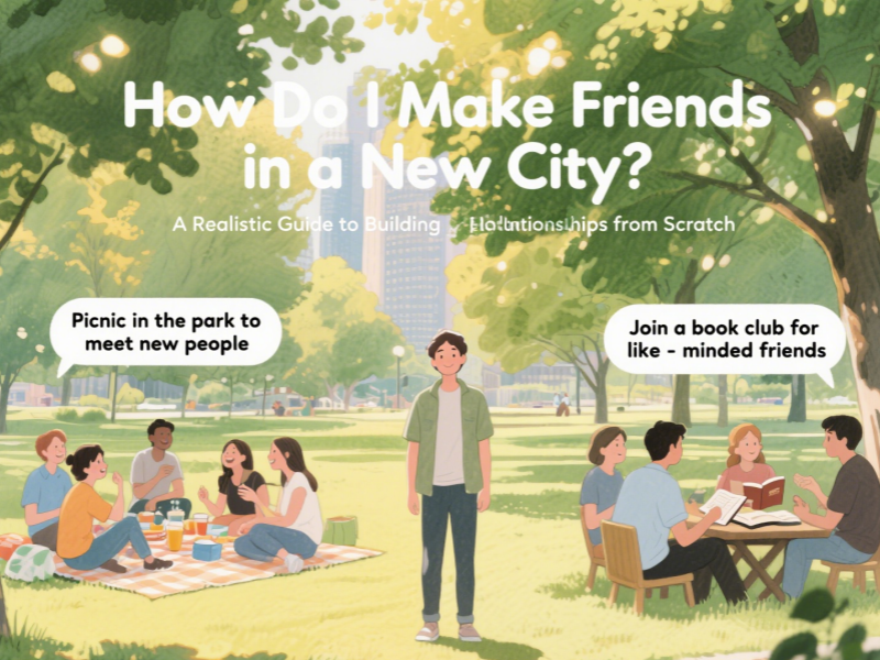 Como Fazer Amigos em uma Nova Cidade
