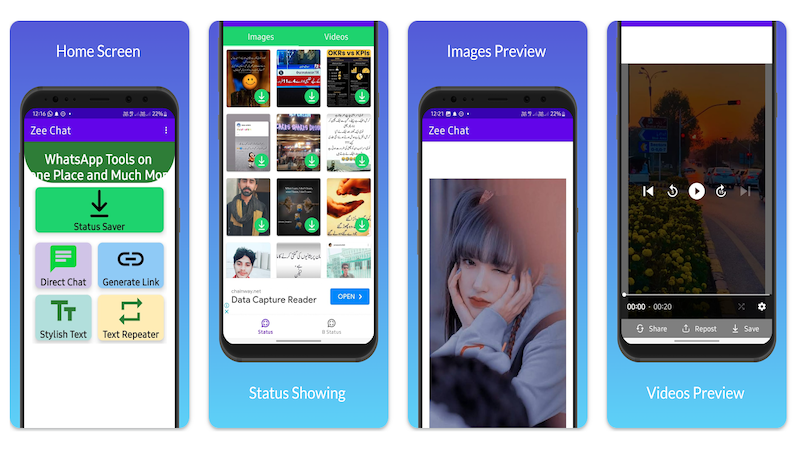 zeechat interface