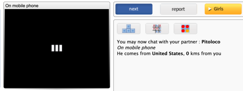 Random Video Chat Mechanism