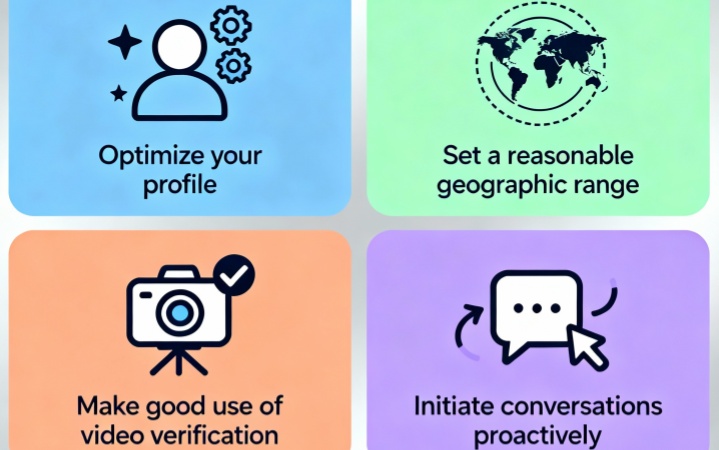 Badoo Usage Tips and Interaction Suggestions