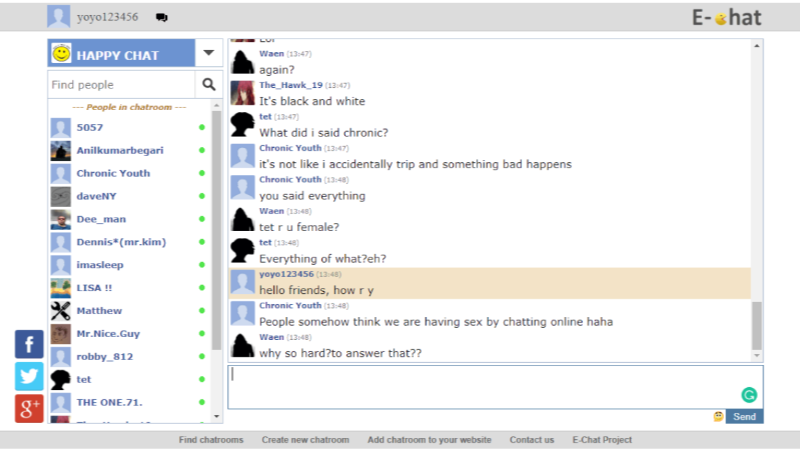 Chat Rooms