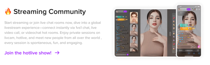 Live Streaming Function