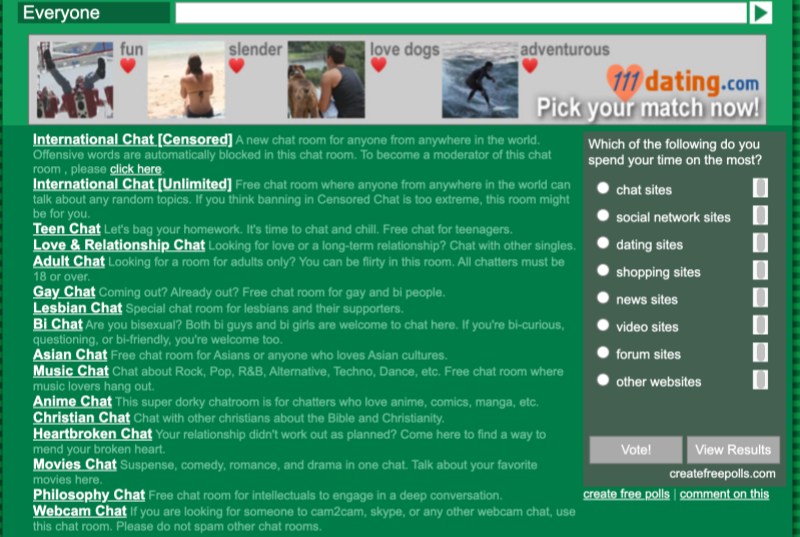 Multi-Topic Chat Room Categorization
