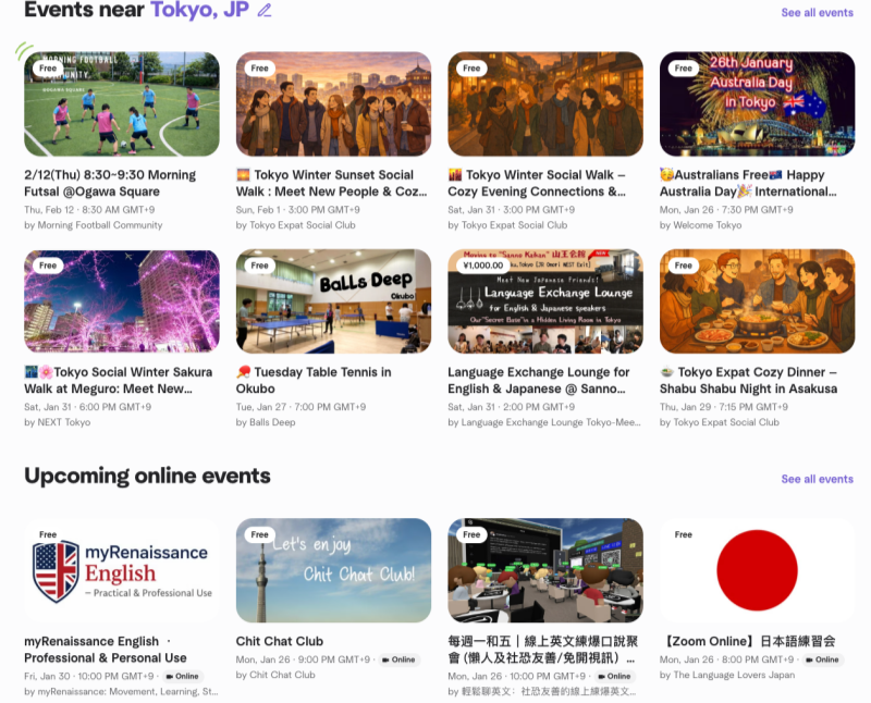 Offline + Online Events Coexist