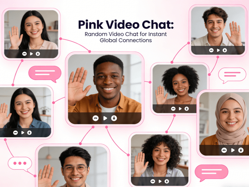 Pink Video Chat