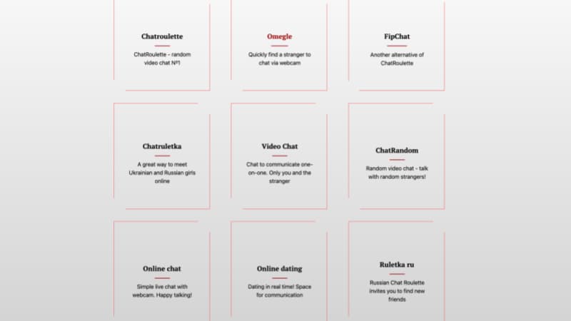 Video Chat Platforms