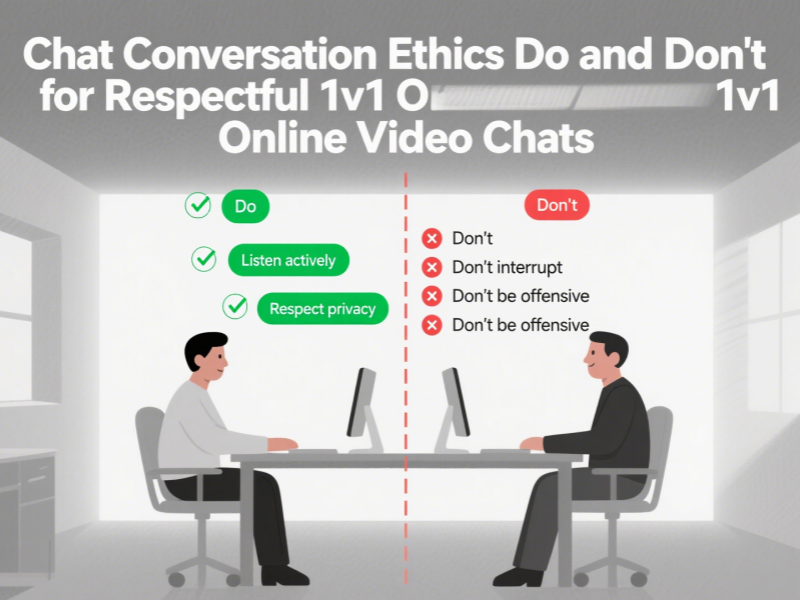 Chat Conversation Ethics Do and Don't