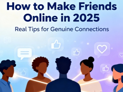 How to Make Friends Online in 2025