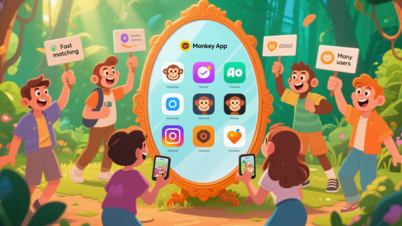 10 Melhores Alternativas ao Monkey App para Chats de Vídeo 1v1 Aleatórios