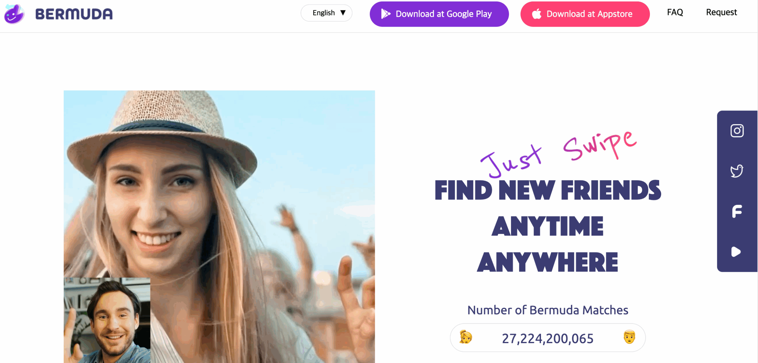 تطبيق Bermuda Video Chat