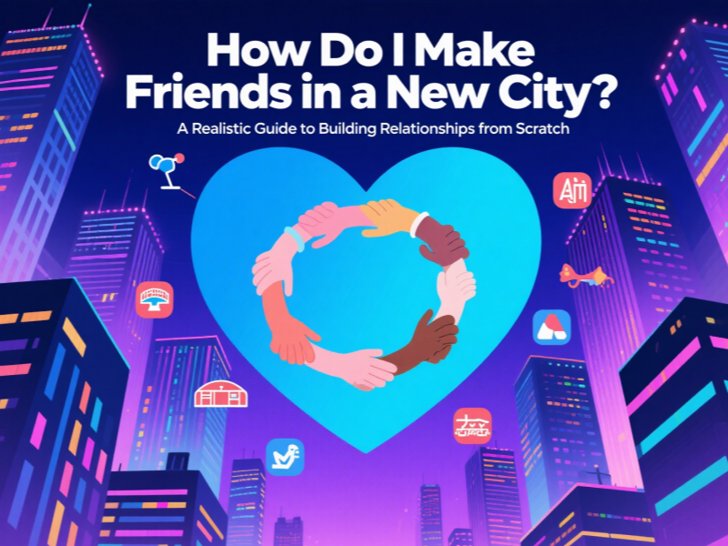 How Do I Make Friends in a New City