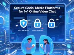 View of Secure Social Media Platforms for 1v1 Online Video Chat