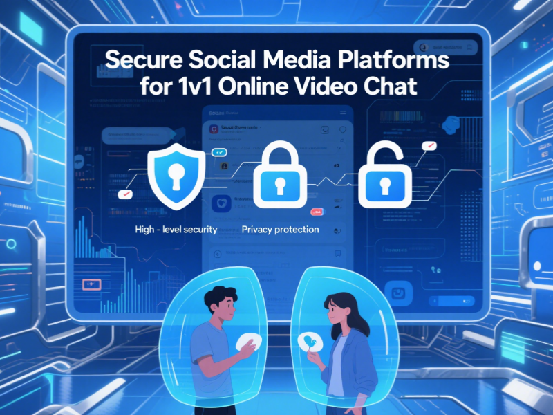 Secure Social Media Platforms for 1v1 Online Video Chat