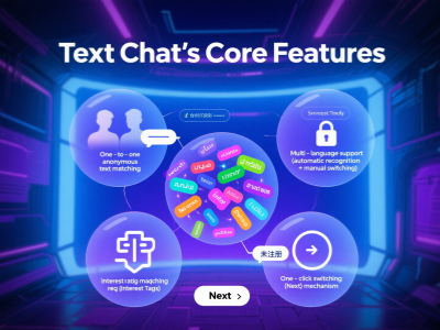 Text Chat's Core Features