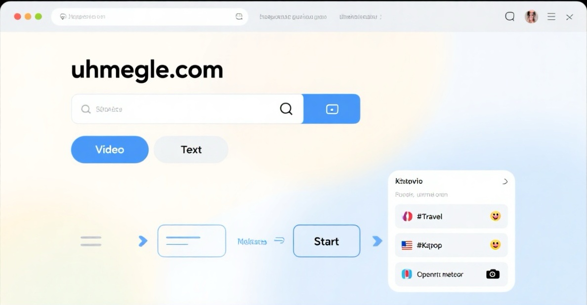30-second tutorial on using uhmegle.com