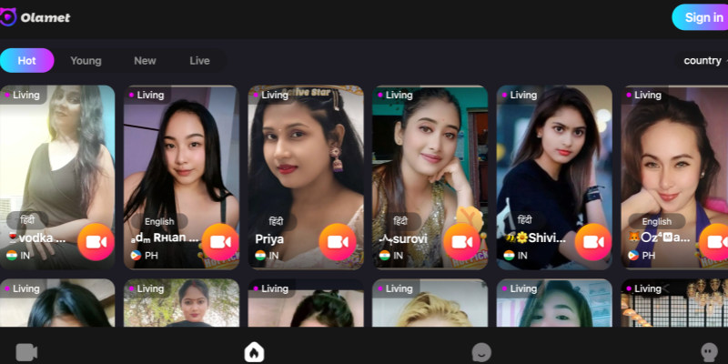 Olamet Video Call User Experience