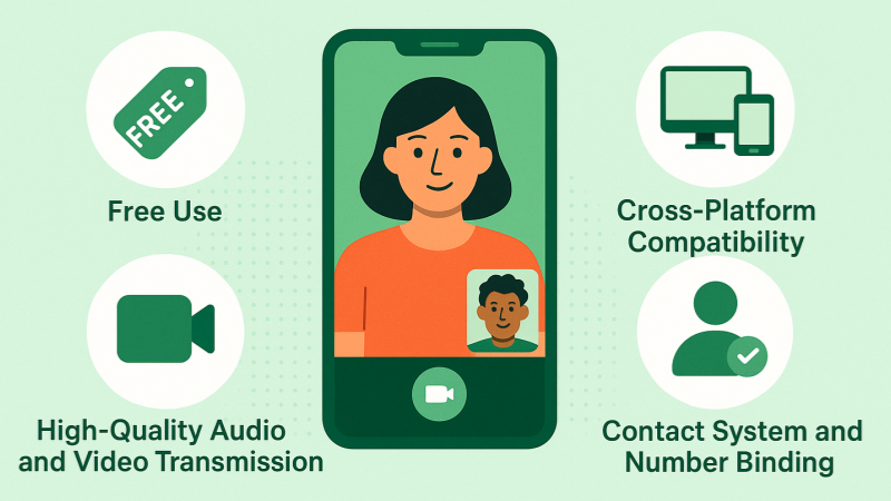 Key Features of WhatsApp Video Calling