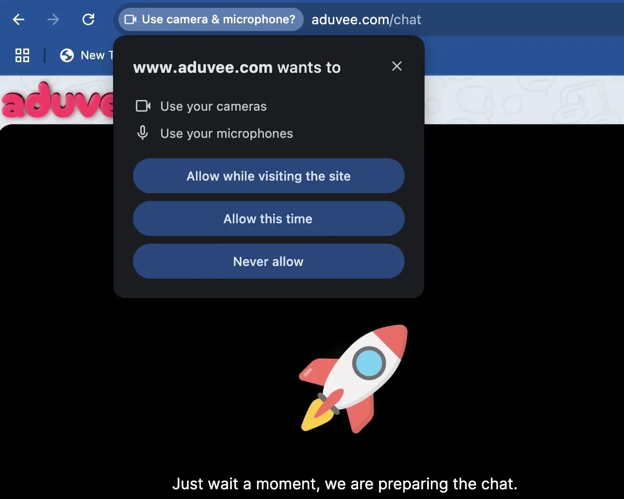 One-on-one Video Chat
