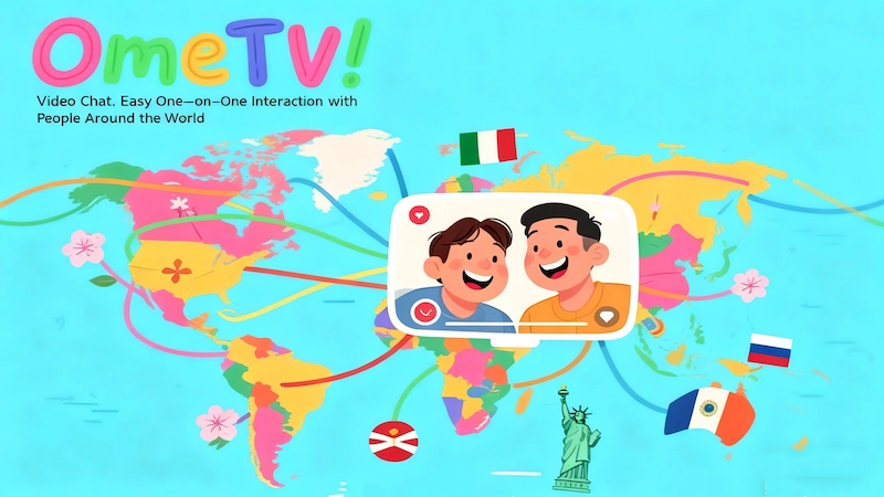 ometv: easy one-on-one interaction