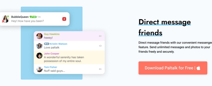 Chat privado e gerenciamento de amigos